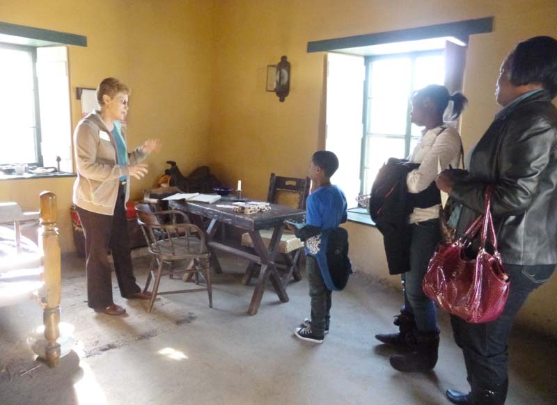House Docent Giving Tour
