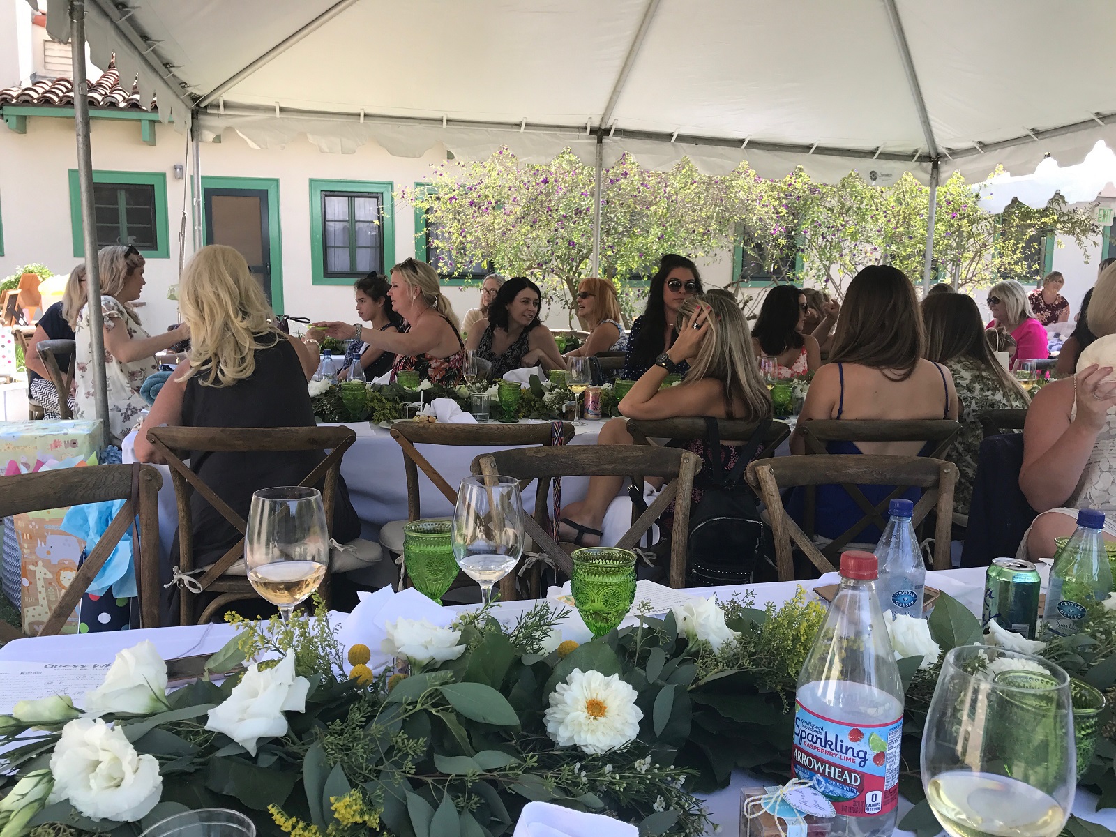 people at baby shower