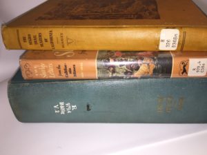 Frequent RLC visitor Jim Armfield shares his memory of researching his term paper here in 1973. These are some of the books he used in his paper.