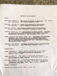 Jim Armfield shares a photo from his 1973 term paper he researched here at Rancho Los Cerritos' library.