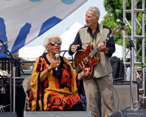 The Bernie Pearl Blues Band featuring Barbara Morrison will be at Rancho Los Cerritos July 28, 2019.