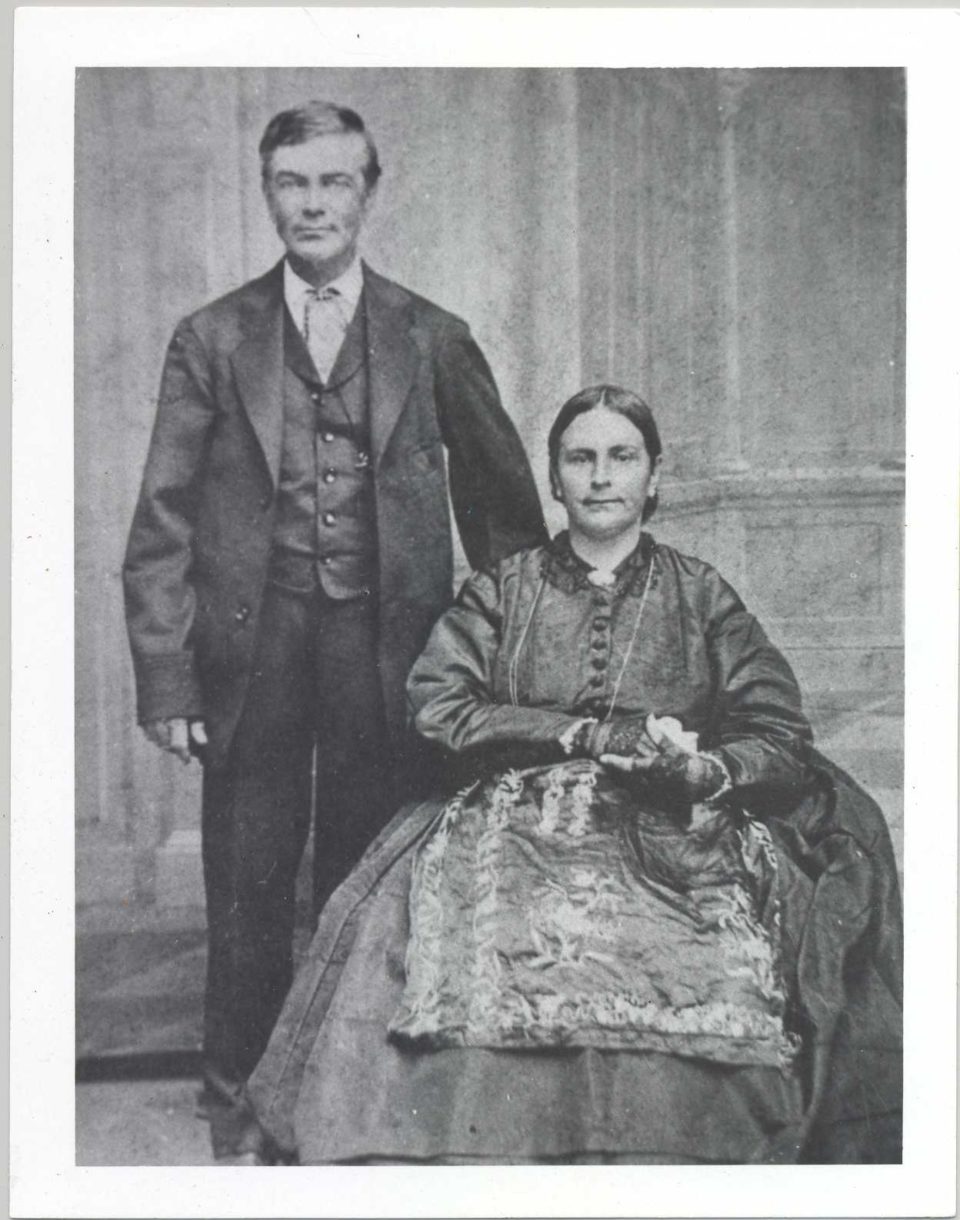 FPF Temple with his wife Antonia Margarita Workman de Temple.