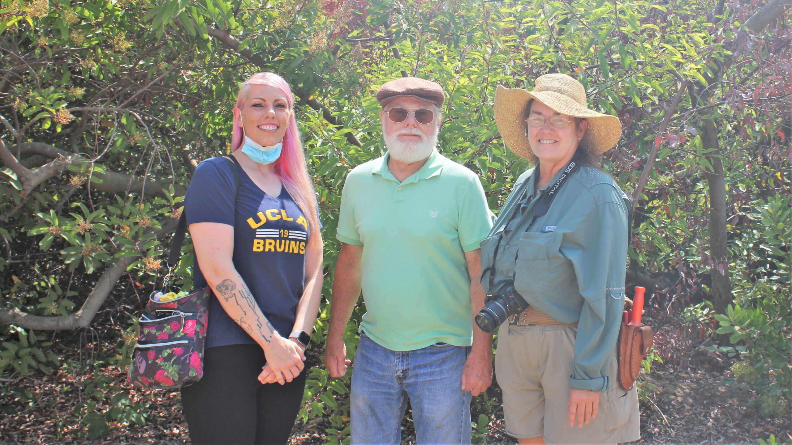 Eileen Skalky, Steve Iverson, and Marie BarnIdge McIntyre